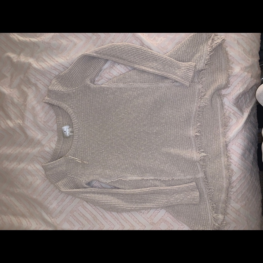 Knit Tan Sweater